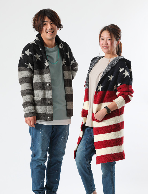 リラッフィーニットカーディガン